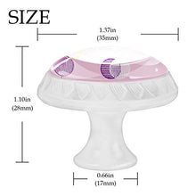 Puntini colorati 4 PCS Pomelli per Porta, Pomolo per Mobile, Pomelli per Mobili con Viti, Maniglia per Armadietto, Pomelli per Porta, Pomelli per Cassetti per Porta, Armadio, Cassetto e Credenza