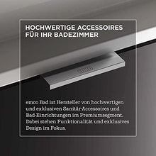 EMCO Armadietto a specchio illuminato Prime con illuminazione a LED a tutto tondo, armadietto a specchio da bagno di alta qualità come modello da incasso, mobile da bagno a 2 ante, bianco neutro