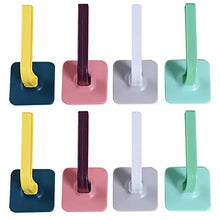 Porta asciugamani da bagno, anello portasciugamani autoadesivo, supporto da parete, per bagno e cucina 14,15 * 6,1 cm