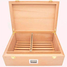 Humidor per sigari, Casella di cigaro di materiale di cedro di alta fine della scatola di cigaro della scatola di immagazzinaggio della scatola di immagazzinaggio della scatola di immagazzinaggio dell