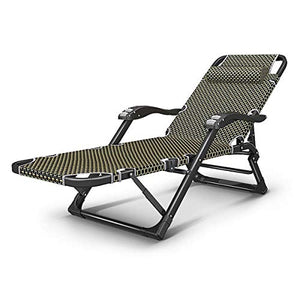 LLSS Sedia Pieghevole Zero Gravity, Lettino Prendisole Reclinabile Sedie a Sdraio reclinabili Impermeabile e Regolabile per Spiaggia Patio Mobili da Giardino Campeggio Ufficio