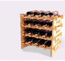 Semplice e Creativo Fai da Te in Legno Fatto a Mano Semplice e Creativo Portabottiglie/Ornamenti/Decorazioni Semplici e Creative per Cucine Soggiorno, PZW, 89.7 30cm *