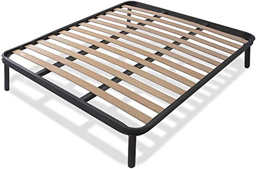 Dormiland, Rete Letto Ortopedica Matrimoniale mis.160x190cm, Doghe in Legno e Struttura in Acciaio, 100% Made in Italy