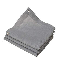 yangfan Panno 90% Grigio Ombra con Occhielli, Net cromatica con Corda for Giardino Patio Pergola Portico baldacchino o Gazebo i teloni Sono Perfetti per Tende telone,