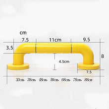 Maniglioni da Bagno Garb Bar Bagno Servizi igienici accessibili ai disabili anziana di Sicurezza Slippery igienici Ringhiera Manico Antiscivolo Anti-Static Grab Bar Accessori da Bagno