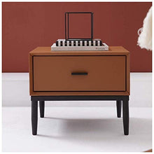 UNU_YAN Moderna semplicità Comodino Mini Letto Fine Stile Tabella Industriale Comodino Nordic Legno Solido Laterale Armadietti Moderna Piccola Parte armadi Laterali
