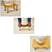 LZL Sgabello WC Sgabello Anti-Slip Sgabello a Piedi in Legno massello Sgabello Basso Sgabello Bagno Bagno WC Antiscivolo Sgabello in Legno Adatto a Tutti i Servizi igienici Vasino Tozzo