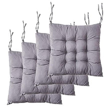 eewopjkj Cuscino del Sedile per Sedia Set di 4 Cuscino per Sedia Imbottito Morbido in Cotone Tatami Edizione Processo del Sedile Pavimento per Ufficio Balcone Cuscino per Auto da Giardino Cuscino PE