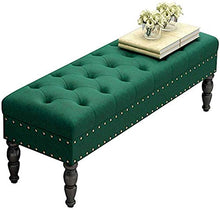 LXESWM Ottomana Poggiapiedi Divano A Panca Modern Scarpe Banco Continentale Cambiare Le Scarpe Sgabello Soggiorno Camera da Letto Bed Fine Sgabello Bocca Reclinabili Portable (Size : 80cm)