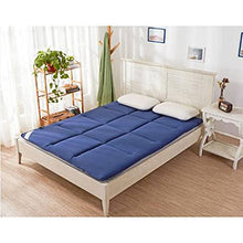 SINKITA Magro Japanese Tatami Futon,Collassabile Portatile Arrotolato Supporto. Materasso Futon Fondazione Antibatterico Campeggio Topper Letto Topper per Letto-B-180x200cm(71x79inch)