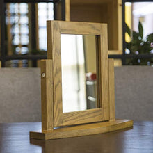LLG Household Items& Europeo Semplice Legno Creative Desktop Portatile ad Alta Definizione Specchio Cura della Pelle rasatura e Viaggi