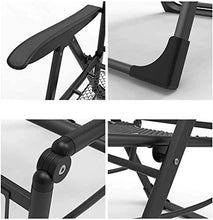 PARTAS Outdoor Zero Gravity Chair reclinabile Outdoor Chair,Sun Lounger,Outdoor Garden Sedia a dondolo Relaxing Chair,Balcone sdraiato sdraio, sedia da giardino