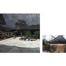 KDDEON Rete Ombreggiante Traspirante Resistente al 95% ai Raggi UV,Panno Ombreggiante con Anelli di Tenuta e Coulisse,per Divisorio Recinzione Pergola Giardino Piscina (2x5m/6.6x16ft)