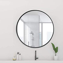 HFFFHA Cornice Specchio da Parete Specchio da Bagno Specchio Circolare Specchio Rotondo Specchio da Trucco Specchio Decorativo Specchio per Trucco Diametro