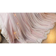 SXFYHXY Rotondo Principessa Baldacchino per Letto Tenda del Baldacchino del Letto - Tenda del Letto della Cupola della Maglia Trasparente a Doppio Strato