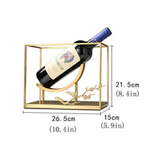 hongbanlemp Wine Bottle Holder Luce Wine Rack Decorazioni domestiche delle Famiglie Soggiorno Sala da Pranzo Tavolo Governo del Vino Tatuaggi