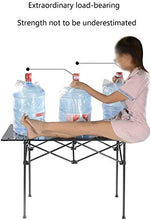 CASTOR Tavolo da Picnic all'aperto Tavolo da Campeggio Pieghevole, Tavolo Regolabile Tavolo da Picnic Portatile Tavolo all'aperto, Adatto per Camping Beach Party Camping Table BBQ Party Table