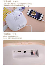 UYZ Lazy Cat LED Specchio per Il Trucco Specchio per Il Trucco della Principessa con Specchio di Bellezza Ricaricabile Leggero con Piccolo Regalo Stereo