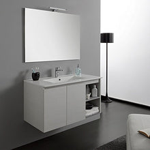 Kiamami Valentina MOBILE BAGNO 90CM ANTE+VANO A GIORNO PROMENADE LAVABO | BERLIN