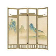 EVEN Decorazioni legacy a 4 pannelli, divisori per schermi in legno color caffè espresso, decorazioni creative per antiche grondaie cinesi, pannelli divisori per schermi decorativi realizzati