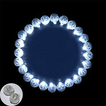 ARTFFEL Vola 150pcs LED Sfera Rotonda della Luce Tumbler Balloon luci Luminoso Lampade for Lanterna di Carta di Natale Wedding Party Decoration (Luce Bianca) .Compleanno