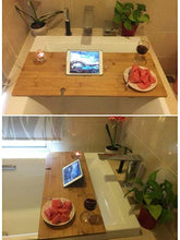 XYNB Supporto per Vasca da Bagno, Supporto per divisorio per Vasca da Bagno iPad Supporto per Telefono per Computer Slot per Scheda in Vetro di Vino, Adatto per Il Bagno dell'hotel Domestico (dimens