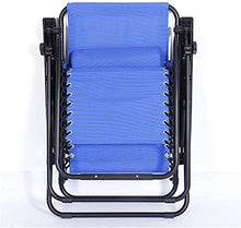 Sedie a sdraio sdraio, sedie da giardino sdraio reclinabili con Pollow Chair sdraio pieghevole reclinabile a gravità zero sedia da esterno realizzata con telaio in acciaio per piscina patio (colore: v