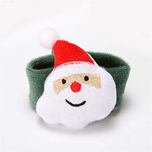 Unknow Lionmer Braccialetti di Natale Slap Wristband per Regali di scambio in Aula o favori di Feste di Natale,Babbo Natale