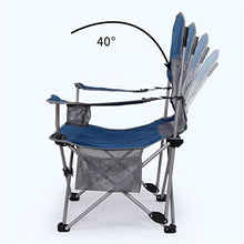 Tavolo da Picnic all'aperto Sedia da Campeggio Sedia da Spiaggia Leggera Sedie Portatili compatte e Resistenti (Supporti 120 kg) includono Ampi Piedi BBQ Party Table (Color : Blue)