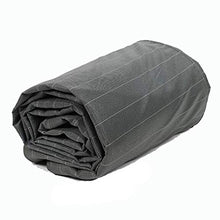MTYLX, telo di copertura per tende di grandi dimensioni, impermeabile, resistente all'usura, resistente agli strappi, colore nero, per grandi Hinery, copertura per camion, A, 1,9 x 2,9 m