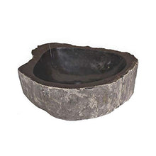 Lavabo da bagno, in legno fossilizzato, 40 – 50 cm, scelta su foto