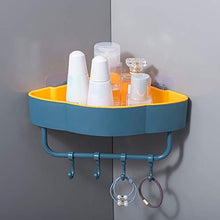 LiuliuBull W Bagno Triangolo Scaffale Perforazione Gratuita per la Perforazione del Muro di plastica del Water Angolo Multifunzionale (Color : Light Green)