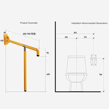 Maniglioni da bagno Servizi igienici Maniglie supporto da pavimento-standing T a forma di Bagno corrimano con i piedini, casa doccia di sicurezza antiscivolo Ringhiera Telaio Accessori da bagno