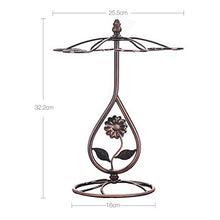 Cremagliera del Vino Calice Cremagliera A Testa in Giù Cremagliera Gioielli Armadietto del Vino (Color : Brown, Size : 32.5 * 25.5CM)