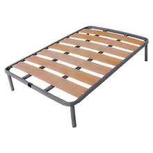 SomnusSana Rete a Doghe Larghe in Legno Una piazza e mezza Struttura in Ferro per Letto e Materasso 120x200 cm Altezza 40cm