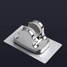 TOPBATHY Forte Supporto per Soffione Adesivo Supporto per Bacchetta per Doccia Regolabile Supporto per Soffione per Doccia a Parete per Bagno di Casa