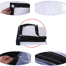 Chiaro impermeabile incatramata pioggia Foglio Tarp, Heavy PE antivento rinforzato Fogli di copertura Duty, Anti congelamento Piante Canopy, ideale for il campeggio escursionismo Mobili da giardino Co