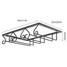 Portabottiglie da 3,5 pollici, espositore per bicchieri da vino a forma di cuore, per cucina(3 slots)