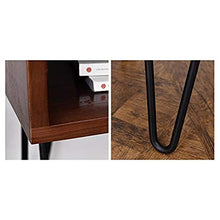Forma semplice e durevole e pratica del comodino del comodino di legno solido del comodino del comodino