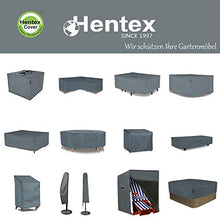 Hentex - Telo protettivo per mobili da giardino, sedie (100 x 100 x 70 cm), grigio, cubo