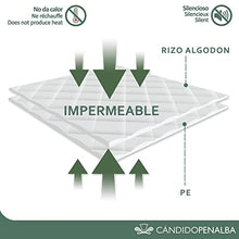 Cándido Penalba Super Proteggi Materasso, Effetto Spugna Impermeabile, 90 x 190/200 cm