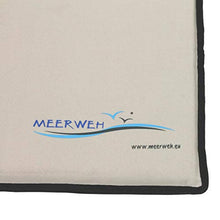 Ambientehome Liege, Strandgut07 Spiaggia Matte XXL Beige Imbottita, 200 x 60 x 3 cm, 74017