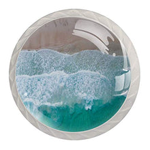 Spiaggia 4 PCS Pomelli per Porta, Pomolo per Mobile, Pomelli per Mobili con Viti, Maniglia per Armadietto, Pomelli per Porta, Pomelli per Cassetti per Porta, Armadio, Cassetto e Credenza