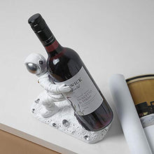 Newgreeny Portabottiglie in Resina, Vassoio per Vino, Soggiorno E Decorazioni per L'armadio del Vino Argento