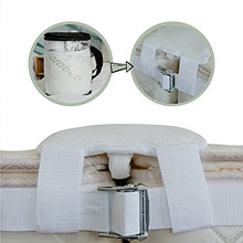 BALIBETOV Unisci materassi (Bed Bridge) Kit - Unisci materassi singoli in matrimoniale - Connettore a Due Letti Connettore per Materasso per Ospiti e riunioni di Famiglia (Naturale)