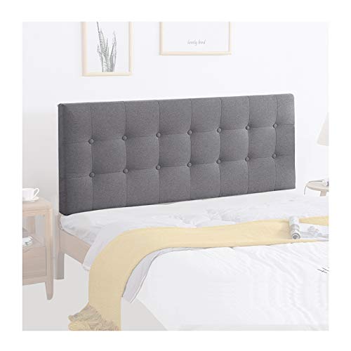 Cuscini Testiera Letto, Lettura Cuscino Supporto Lombare Schienale per Letto E Divano, Alleviare La Fatica Lavabile, 2 Colori LINLIN (Color : Gray, Size : 180CM)