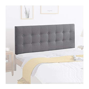 Cuscini Testiera Letto, Lettura Cuscino Supporto Lombare Schienale per Letto E Divano, Alleviare La Fatica Lavabile, 2 Colori LINLIN (Color : Gray, Size : 180CM)