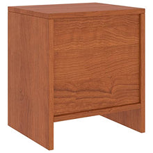 vidaXL Comodini 2 pz Marrone Miele 35x30x40 cm in Pino Massello