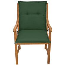 Beautissu Cuscino per sedie da Giardino e spiaggine Loft NL - 100x50x6cm -soffice Imbottitura e Comfort Extra - Verdone