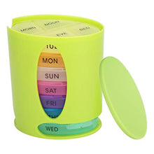 Portapillole portatile, portapillole da viaggio portatile, comodo design cavo per bambini Negozio di medicinali per anziani